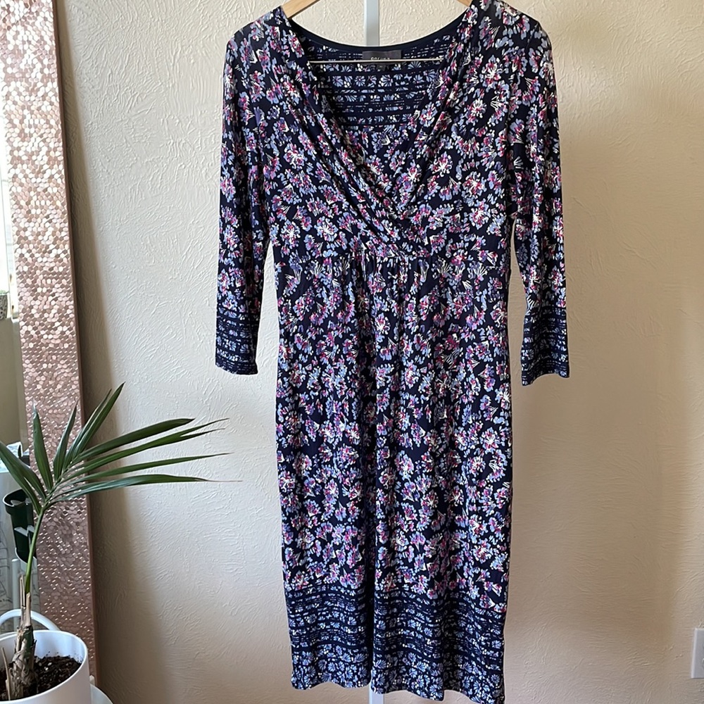 Per Una pretty made in Morocco stretchy comfy knit dress